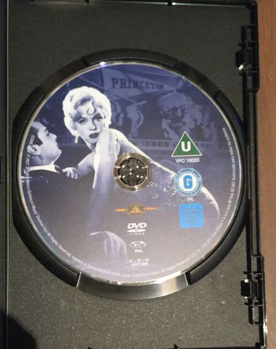 5 DVDs da coleção 80th aniversário de Marilyn Monroe