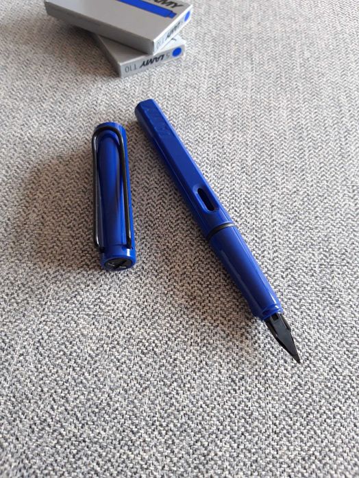 Caneta de tinta permanente & cartuchos "LAMY"