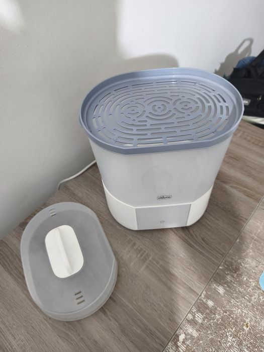 Esterilizador a Vapor Elétrico Chicco 2 em 1 – Como Novo
