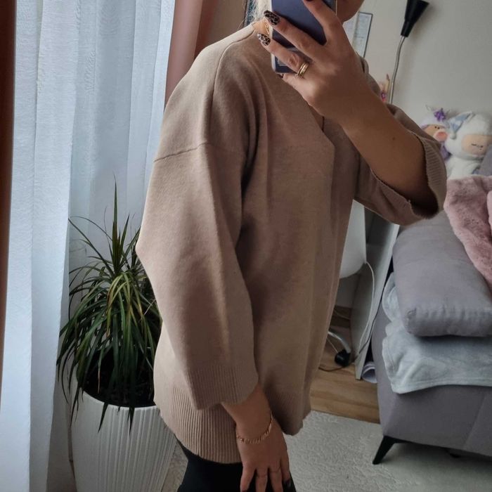 Damski stylowy modny sweter Wilfred Free Aritzia rozmiar XS-M oversize