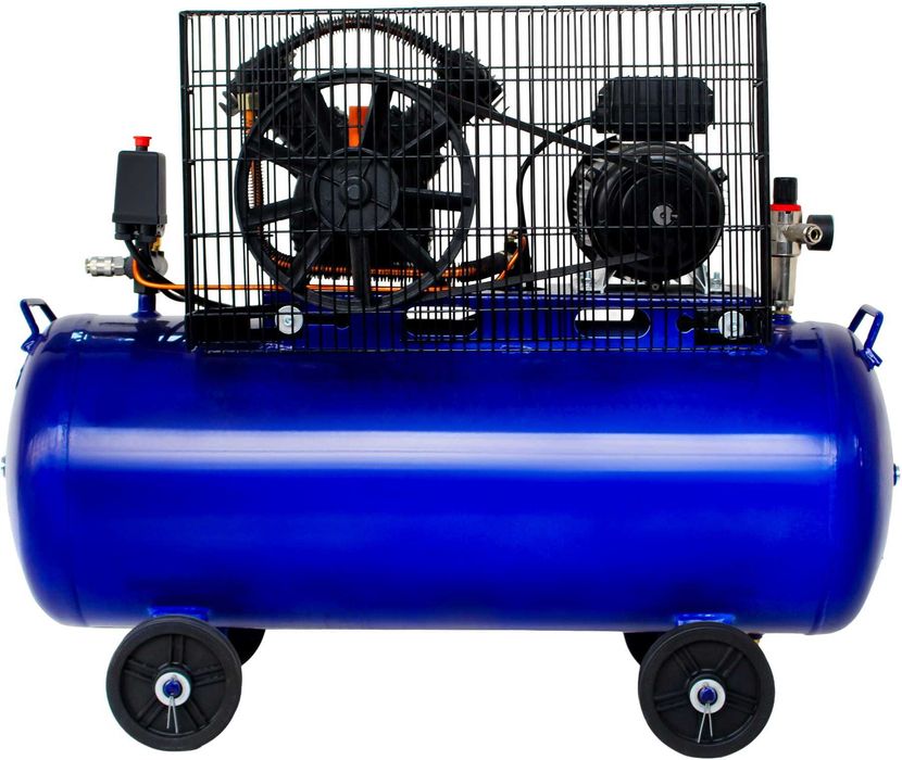 Kompresor Olejowy Sprężarka 100L 230V 2Tłokowy Powietrza New Model*