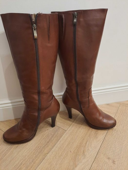 Kozaki skórzane SALA r. 38