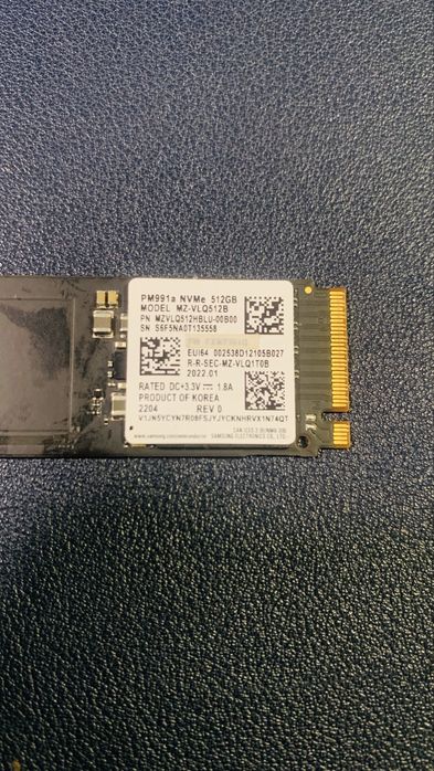 SSD NVMe M.2 512GB – SAMSUNG (ORIGINAL)