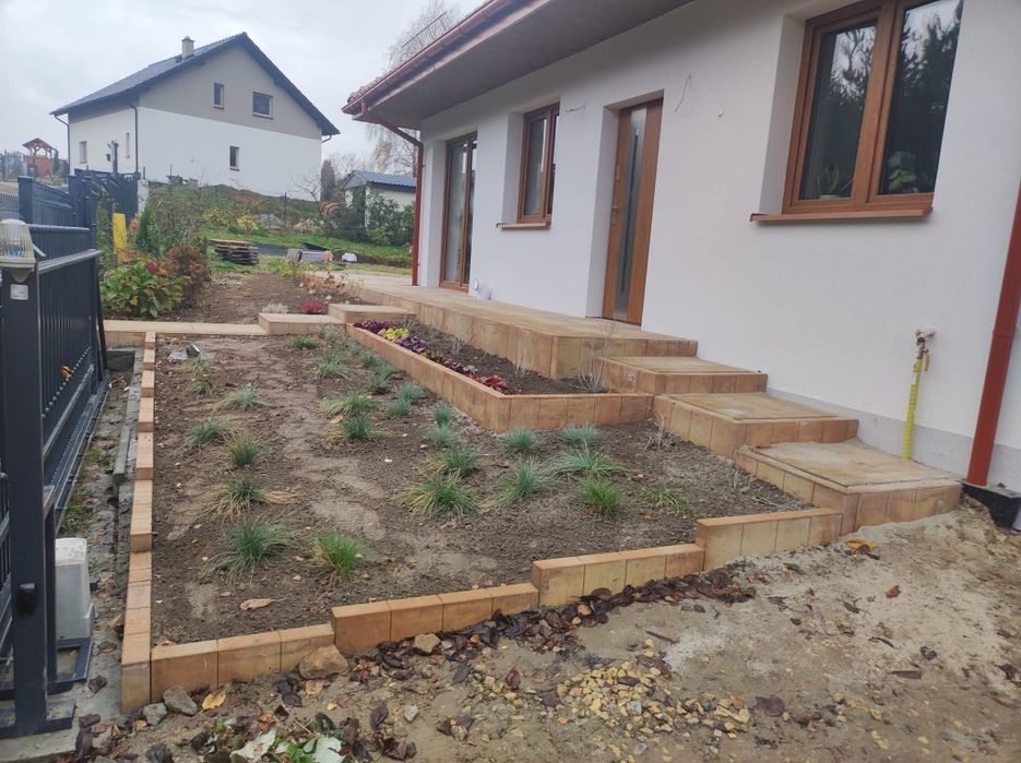 Usługi Brukarskie, Tarasy, Kostka Brukowa, Układanie kostki  Brukowej