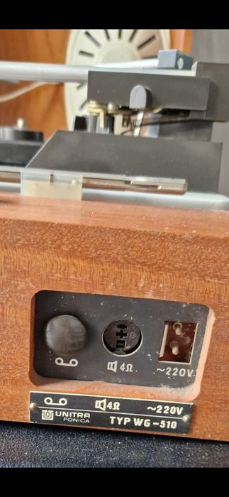 Gramofon Unitra  fonica  WG -510  zmieniarka płyt.  Retro unikat