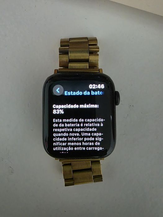 Apple Watch Series 6 (GPS) 44mm – Cinzento Sideral