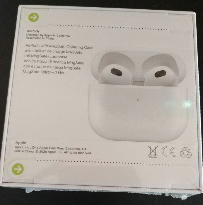 Airpods 3a geração com caixa (novo)