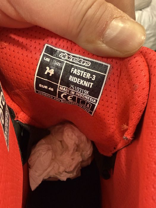 Alpinestars faster 3 rideknit новые