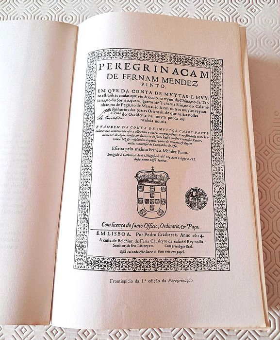 Peregrinação - Fernão Mendes Pinto (Ed. INCM 1983) – Adolfo Casais Monteiro