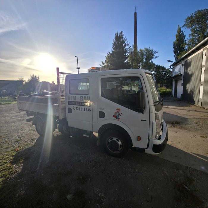 Renault Maxity wywrotka dubel kabina