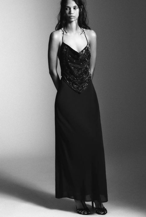 Шикарна вечірня сукня zara