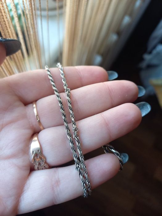 Срібний жіночий ланцюжок