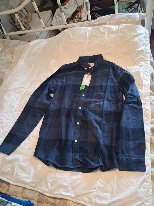 Lindíssimas camisas manga longa, marca jack & jones