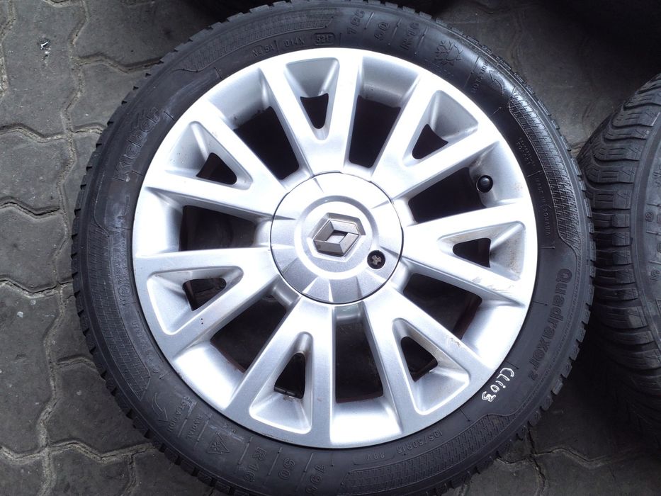 Jantes Renault R16 Com Pneus 195/50 Furação 4X100