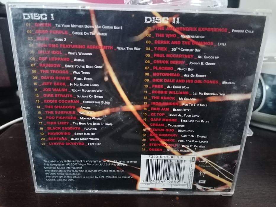 Álbuns Duplos - ROCK e METAL