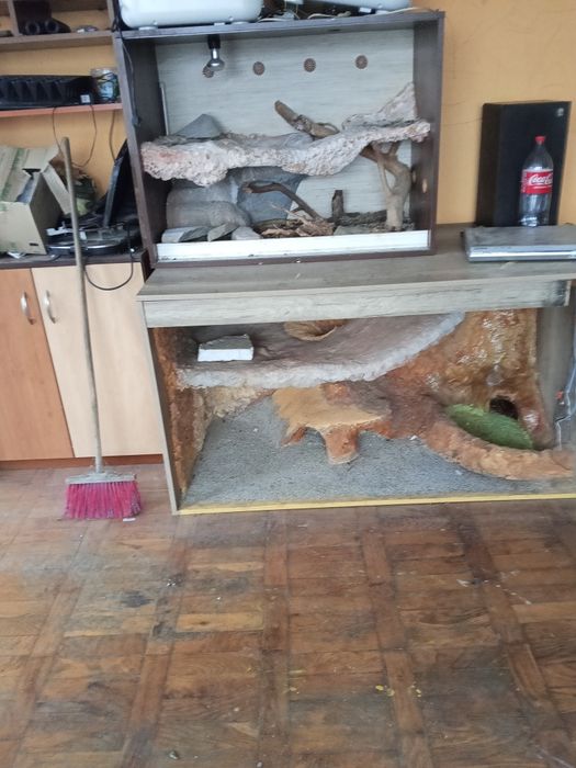 Terrarium duże 150×80x80 drugie gratis