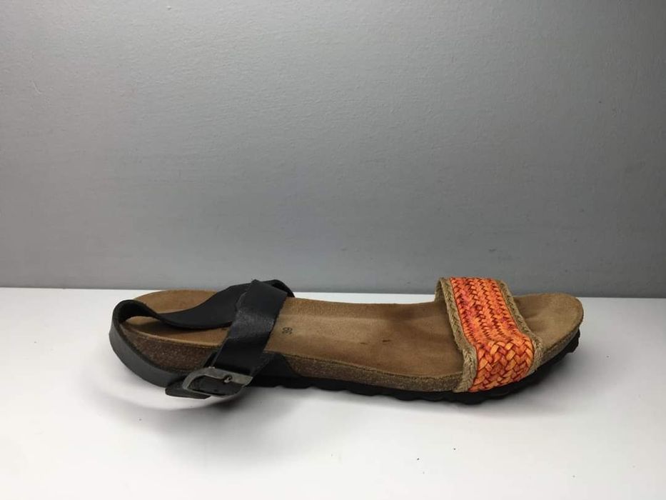 Sandaly skorzane peckott Rozmiar 39