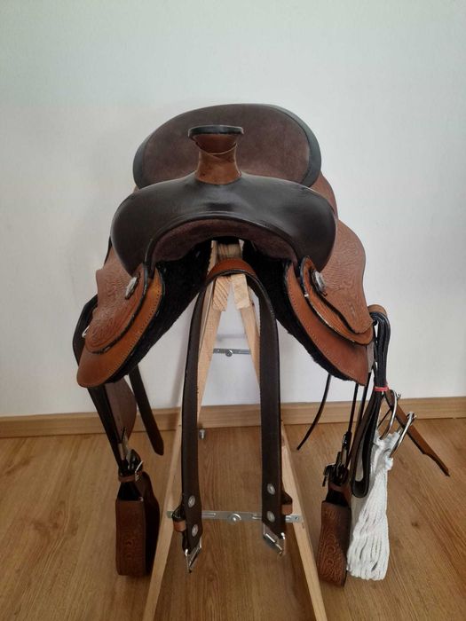 SELA AMERICANA ADULTO COURO  - NOVA