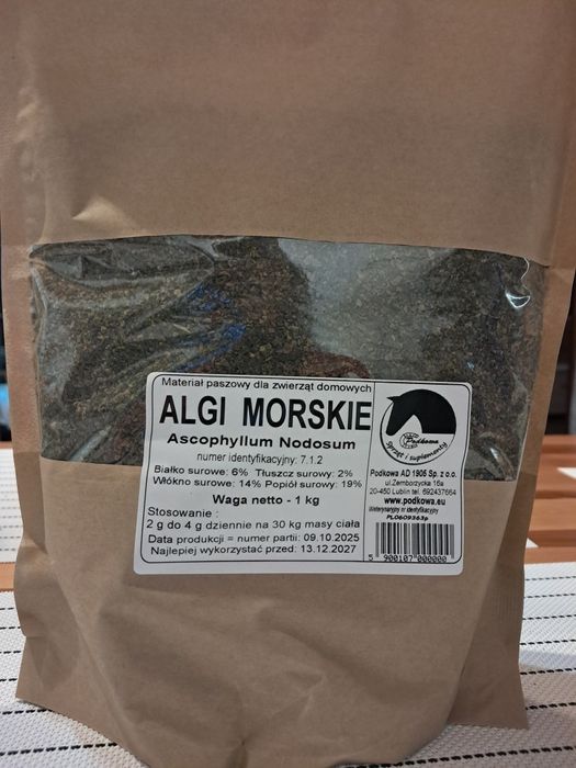 Algi morskie Ascophyllum Nodosum