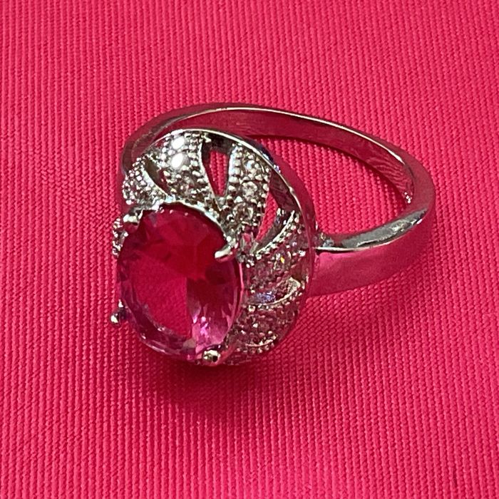 Anel prata 925 tamanho 13,5 m