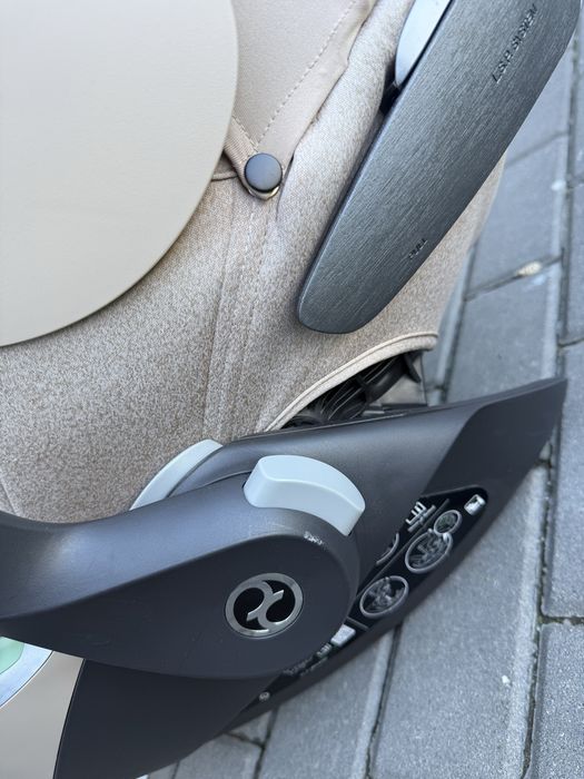 Cybex Cloud T i-Size Plus – Beige + baza obrotowa