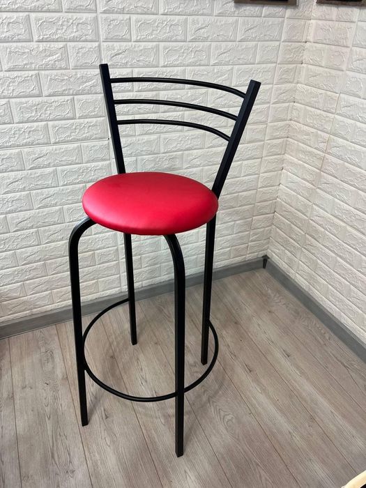 Стілець АНТ барний black шкірозамінник