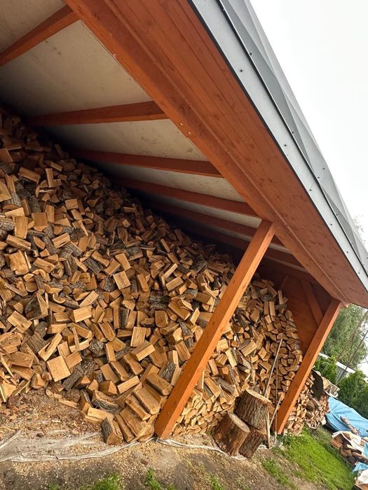 Drewno kominkowe liściaste/iglaste– Człuchów – wysoka kaloryczność