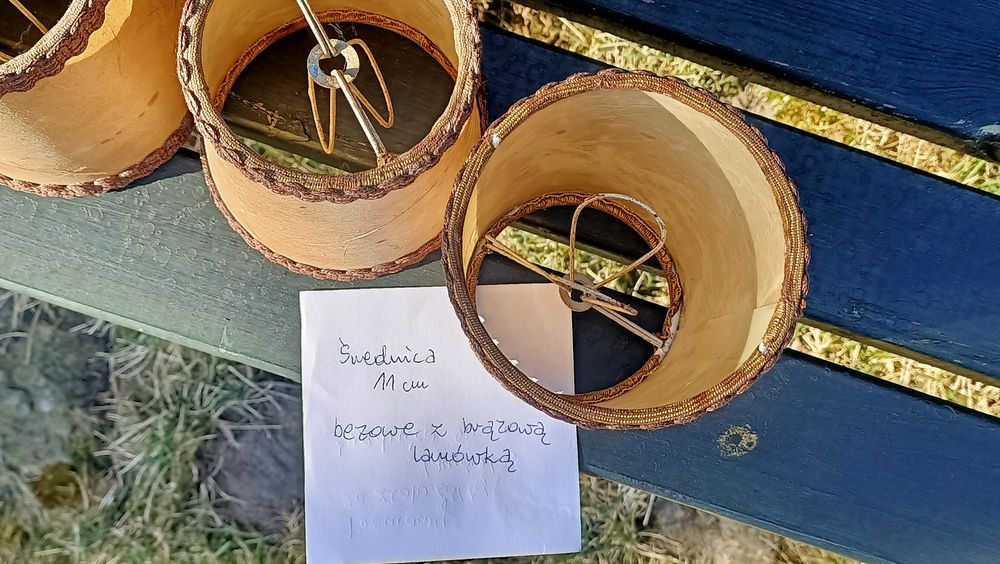 Abażury używane PRL
