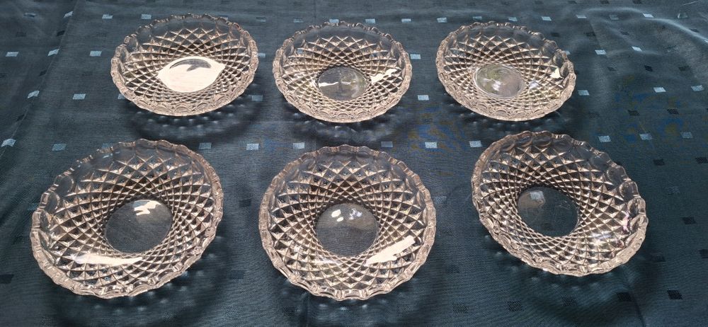 Тарілка блюдце цукерниця кришталь хрусталь