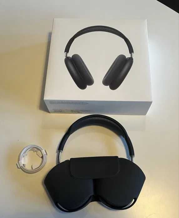 Air pods max - Czarne Nowe