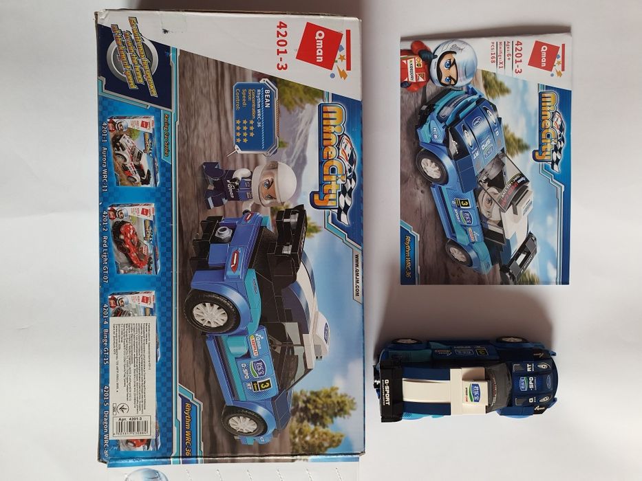 Конструктор Qman 4201-3 Mine City lego новий 168 деталей лего lego