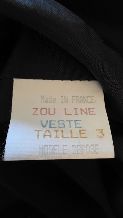 Blazer casaco com pelo marca francesa