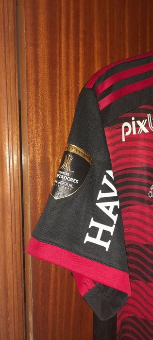 Camisola de Futebol - Flamengo - Gabriel Barbosa #9 Final Libertadores