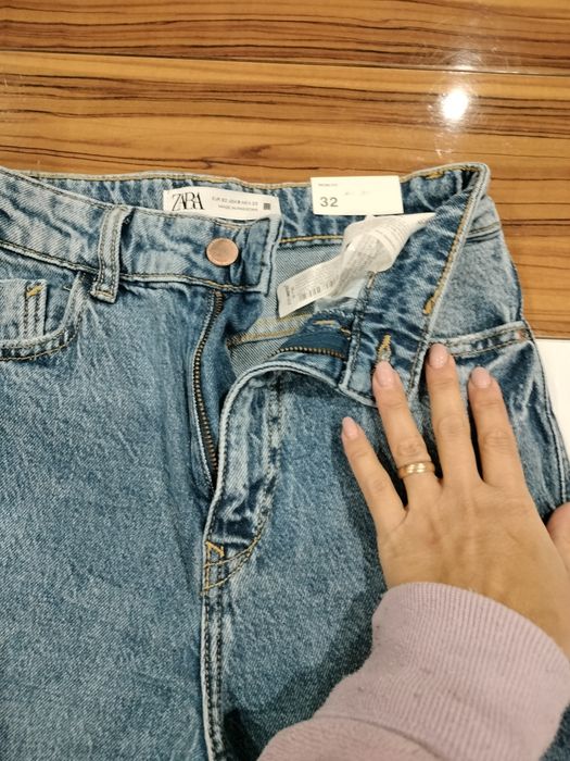 Calças de ganga mom fit