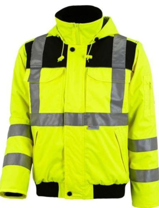 Nowa kurtka Strauss Warnschutz Pilotenjacke e.s.image XL