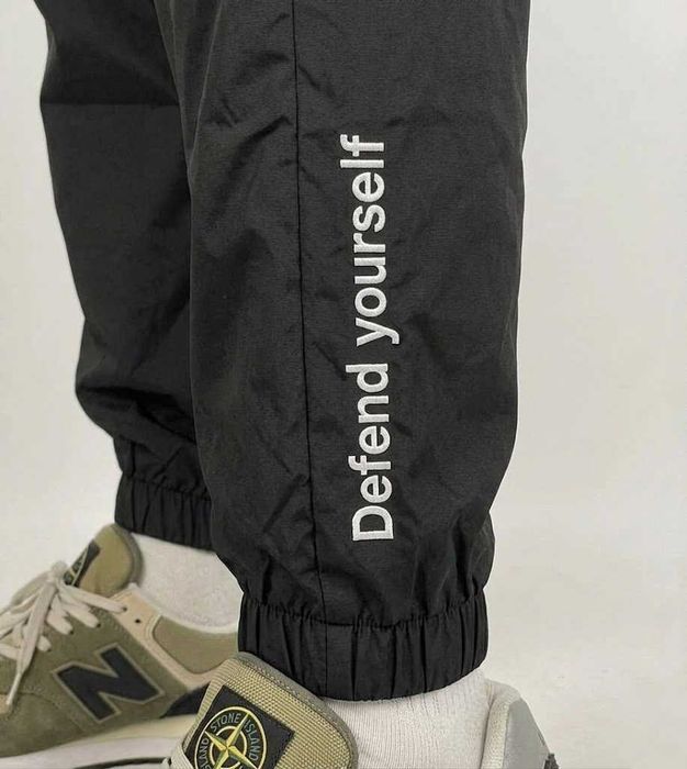 Нейлон 1OO% | Черные Штаны MANTO GoreTex | Спортивні Штани МАНТО