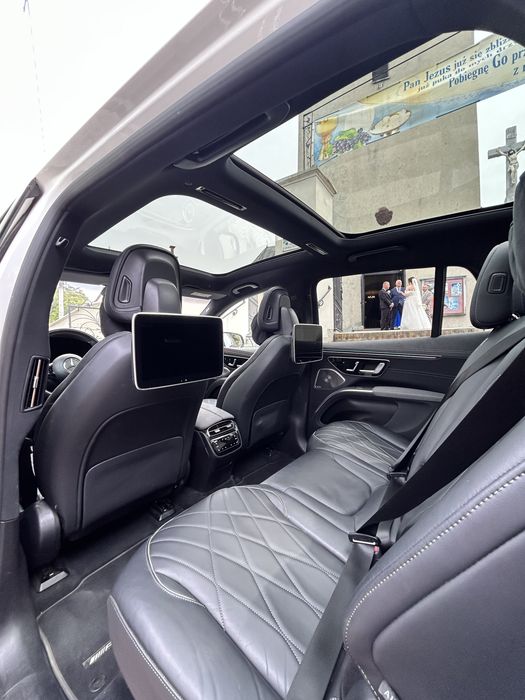 Auto do ślubu Mercedes EQS580/S600 W140