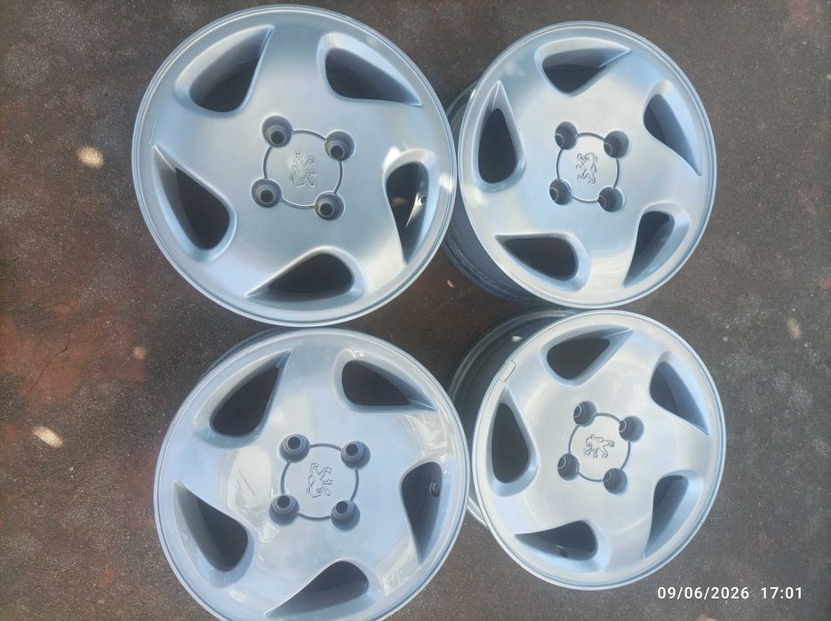 jantes 14 4x108 Peugeot 106 206 Partner 207 306 307 Citroen Berlingo