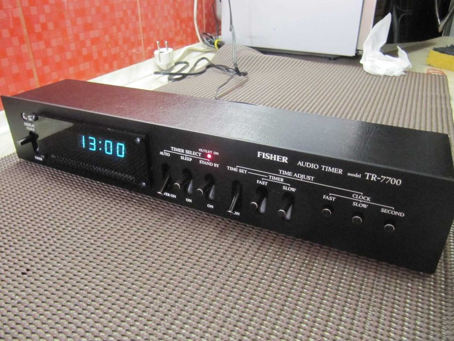 Аудіо-Таймер FISHER TR-7700 HI-FI (made in Japan) - ІДЕАЛЬНИЙ Стан