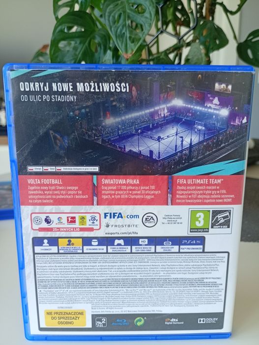 Gra FIFA 20 na PS4