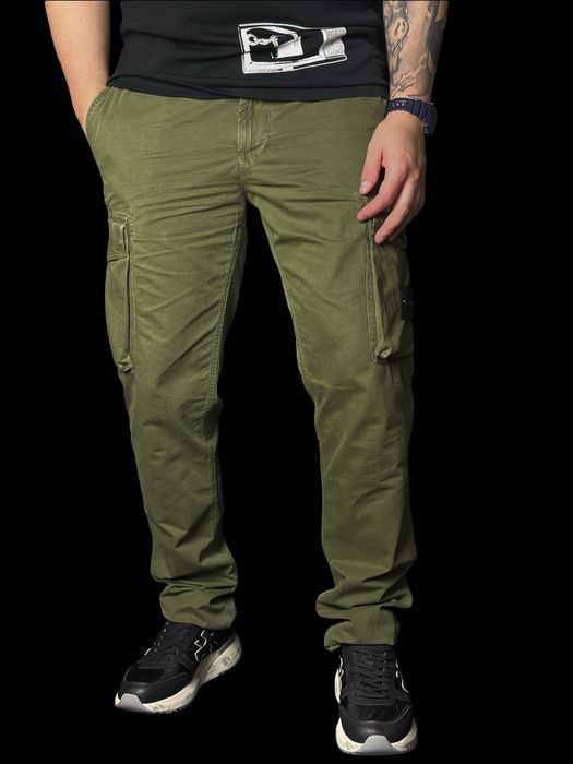 stone island cargo pants garment dyed оригинал