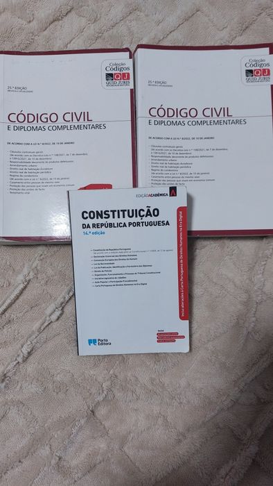 Codigo civil e constituição da República