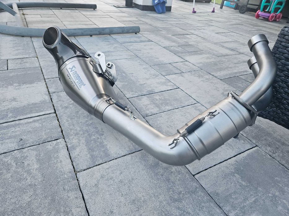 Yamaha MT07 MT-07 XSR 700 Tracer 7 700 Tłumik Wydech Akrapovic 2013-24