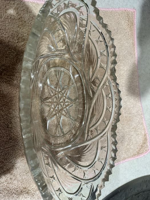 Хрустальный салатник