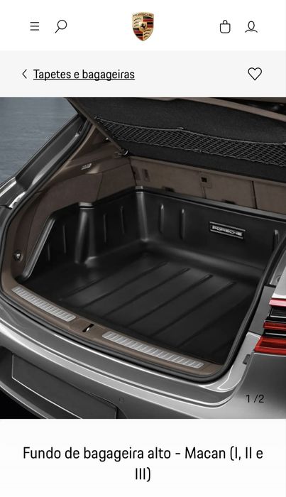 Fundo bagageira Macan original Porsche