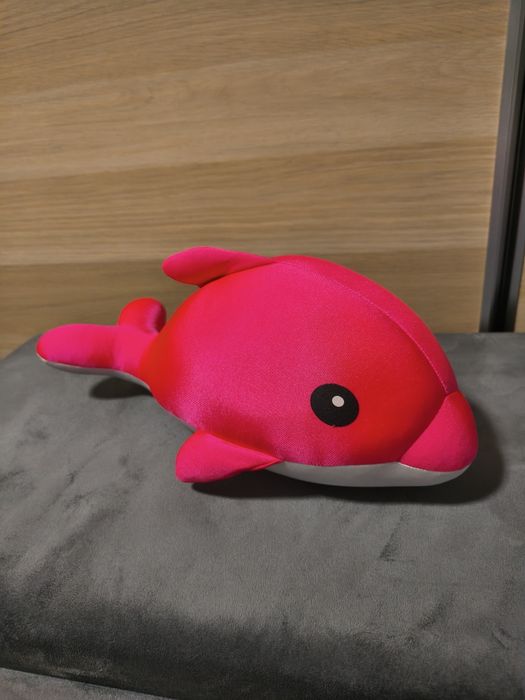 Spandex przytulanka różowy delfin