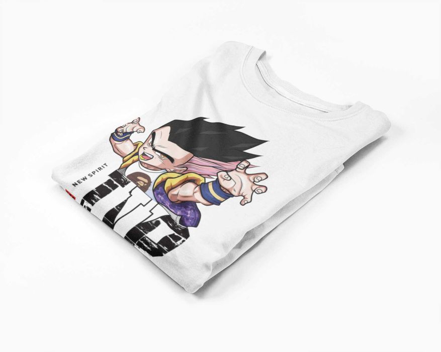 T-shirt Personalizada Vegeta Up Dragon Ball Z #2010