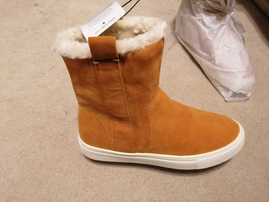 Botki sportowe ocieplane camel 37 i 38