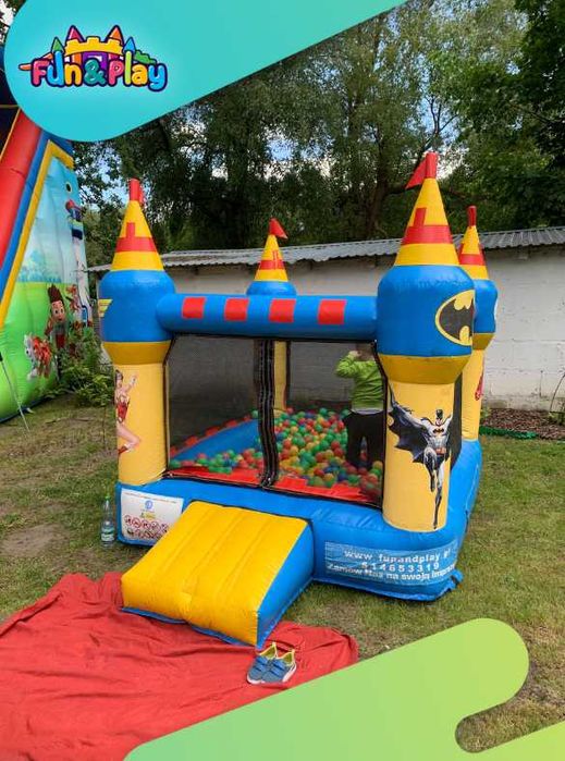 Dmuchańce, dmuchaniec, dmuchańce wynajem, zamki dmuchane na komunie