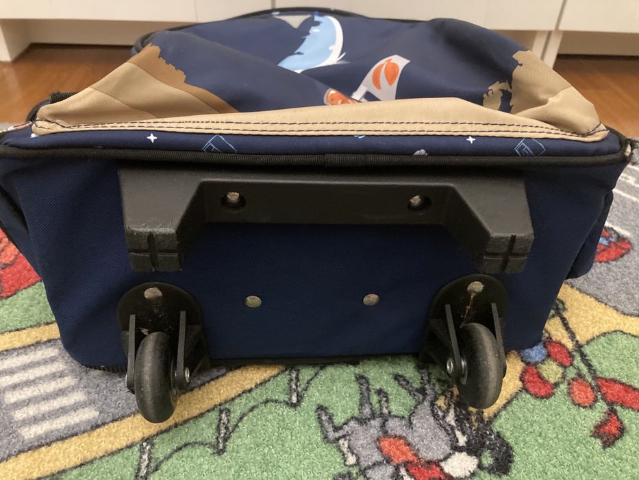 Mochila Lego City nova com trolley